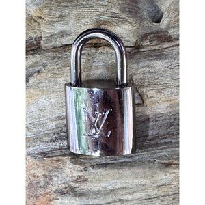 Louis Vuitton Paris Silver Padlock Keyhole No. 318 Made In France